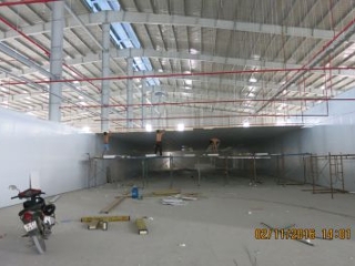 CÔNG TRÌNH NHÀ KHO VƯƠNG BẢO LONG 